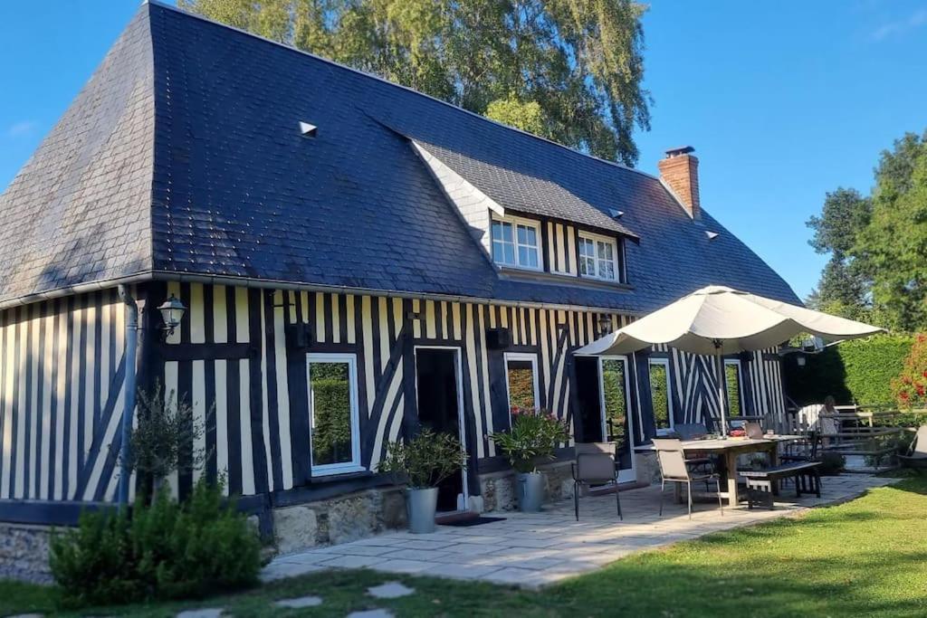 Maison A Colombages Pres De Deauville, Trouville Formentin Buitenkant foto